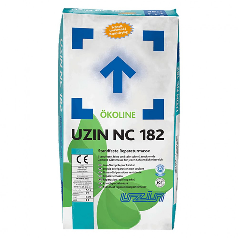 Ремонтная шпаклёвочная масса UZIN NC182 (12,5кг)