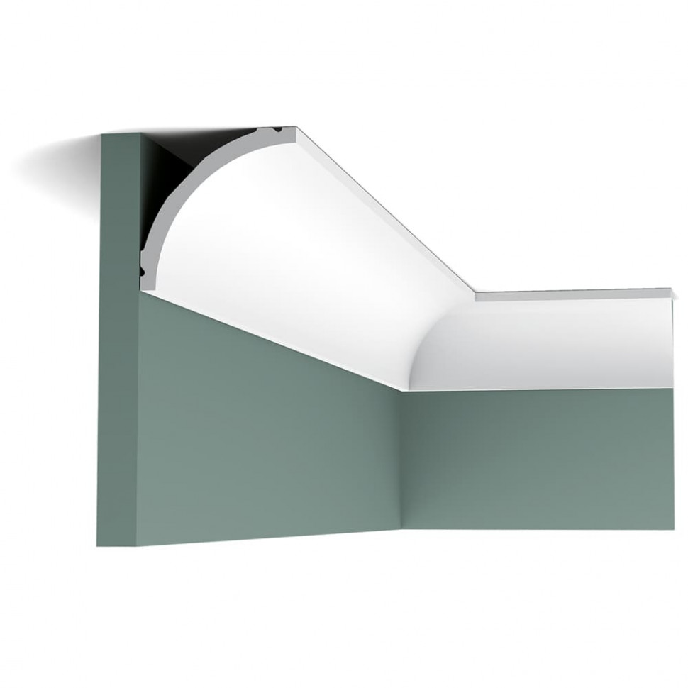 Плинтус из дюрополимера Orac Decor потолочный карниз C240 2000x80x80