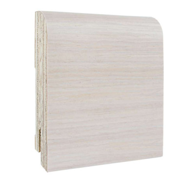 Плинтус шпонированный натур. Finitura Decor 83*19*2400 дуб выбеленный 5BDS