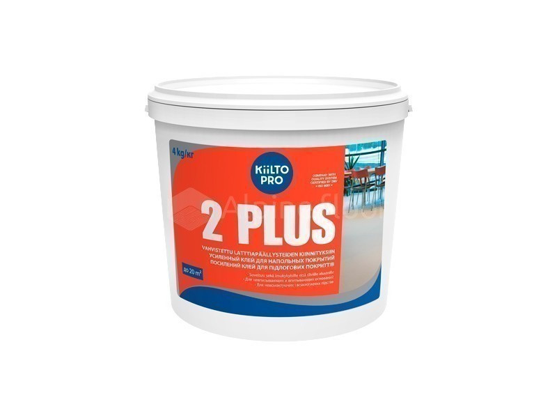 Клей Kiilto 2 Plus 4 кг
