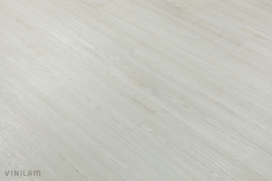 Светлое виниловое покрытие 43 класса Vinilam Гибрид 7 мм Дуб Линтер 10-077