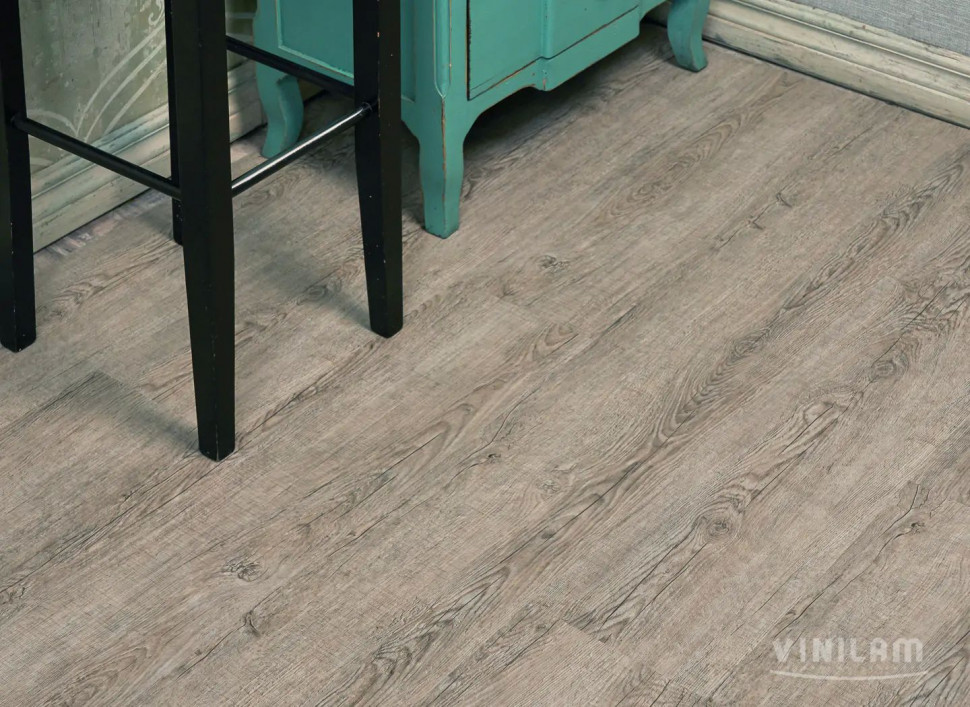 Виниловый ламинат Vinilam Ceramo Wood Дуб Шале 10128