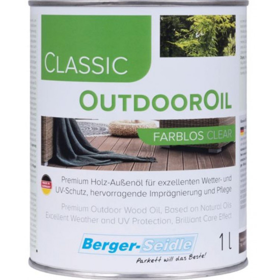 Цветное масло Berger OutdoorOil (1 л)