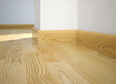 Плинтус Barlinek 90х16х2200 мм Ясень 90x16x2200 мм