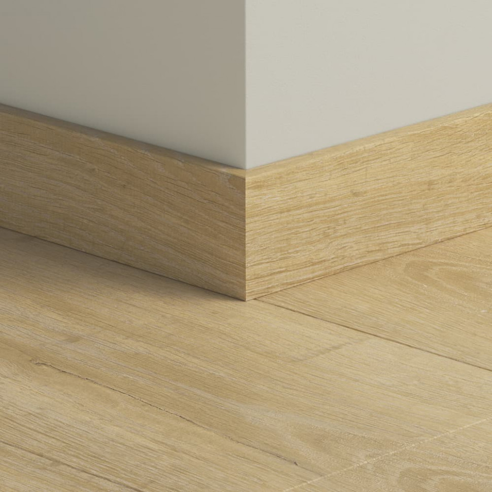 Плинтус ПВХ прямой для LVT Pergo PGVSK40100 Дуб светлый горный 2400х12х58
