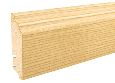 Плинтус Barlinek 90х16х2200 мм Ясень 90x16x2200 мм Скрытый крепеж