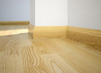 Плинтус Barlinek 90х16х2200 мм Ясень 90x16x2200 мм Скрытый крепеж