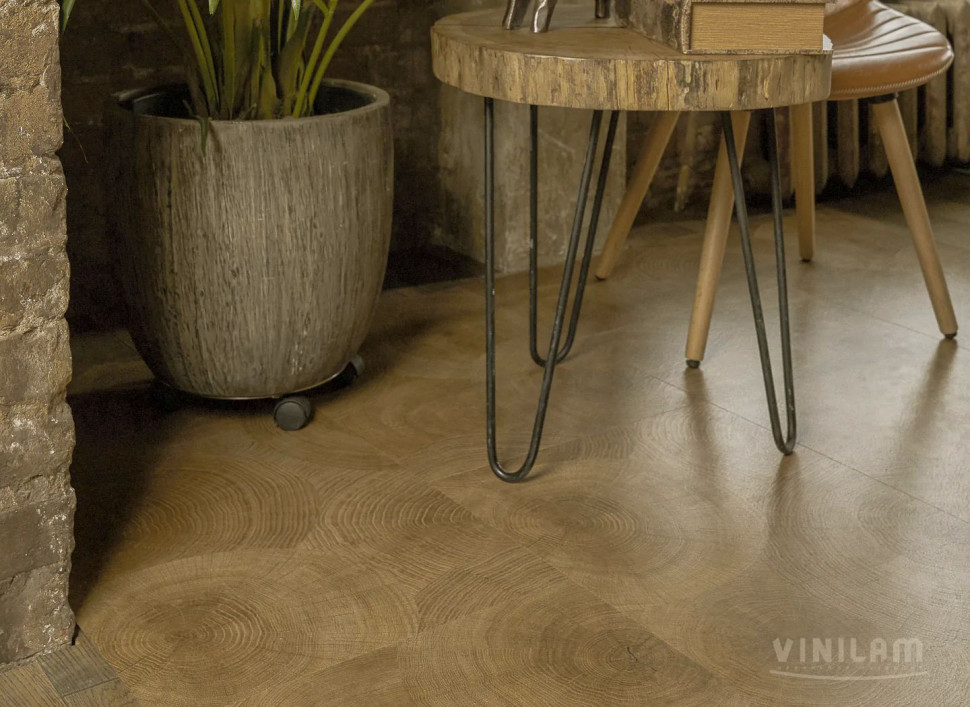 Виниловый ламинат Vinilam Ceramo Stone 61601 Дуб Натуральный