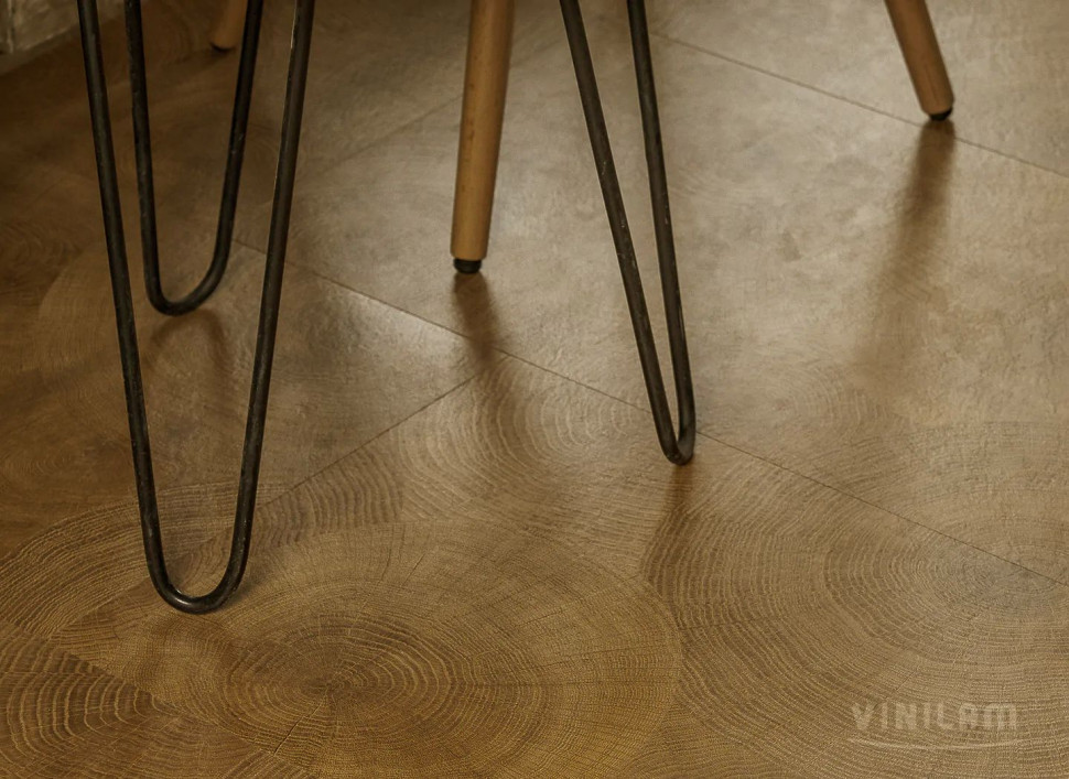 Виниловый ламинат Vinilam Ceramo Stone 61601 Дуб Натуральный