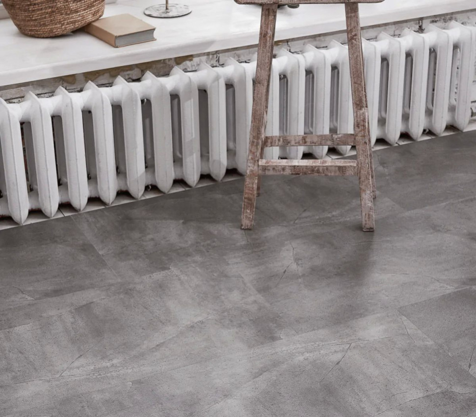 Виниловый ламинат Vinilam Ceramo Stone 61602 Серый бетон